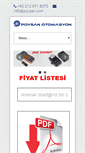 Mobile Screenshot of poysanotomasyon.com